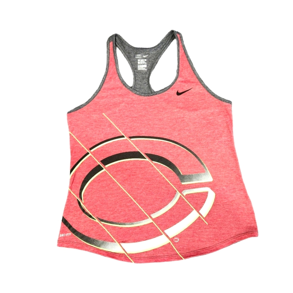 Nike Women's Cincinnati Reds Athletic Tank Top Large